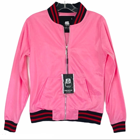 American Stitch Pink Varsity Jacket - Picture 10 of 10